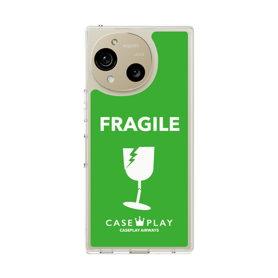 Slim Protection Case［ FRAGILE - Green ］