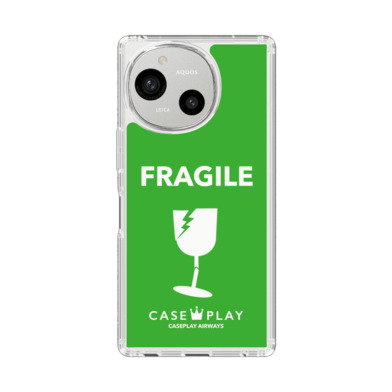 Slim Protection Case［ FRAGILE - Green ］
