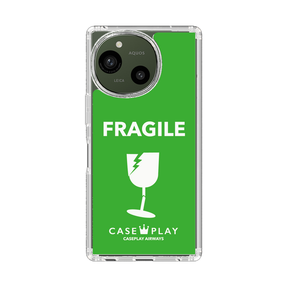 Slim Protection Case［ FRAGILE - Green ］