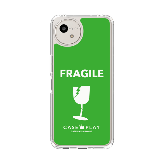 Slim Protection Case［ FRAGILE - Green ］