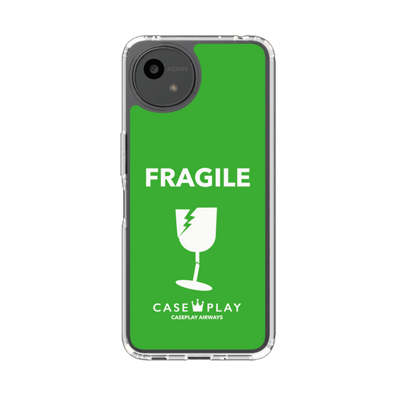 Slim Protection Case［ FRAGILE - Green ］