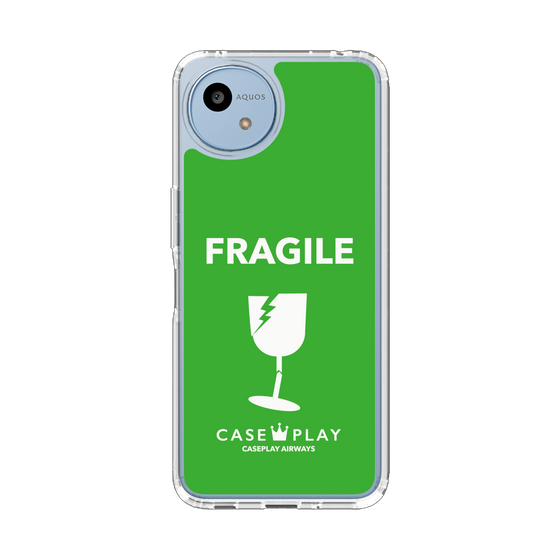 Slim Protection Case［ FRAGILE - Green ］