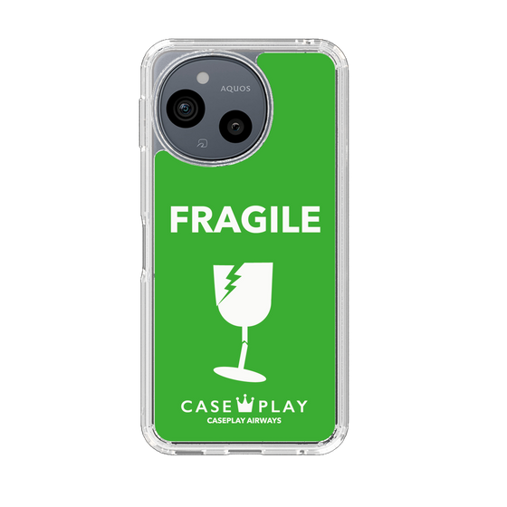 Slim Protection Case［ FRAGILE - Green ］