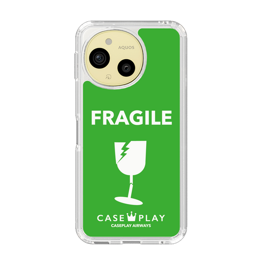 Slim Protection Case［ FRAGILE - Green ］