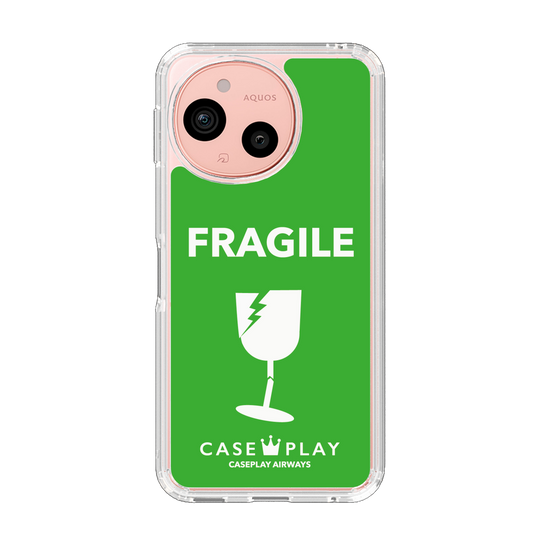 Slim Protection Case［ FRAGILE - Green ］