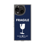 Slim Protection Case［ FRAGILE - Navy ］