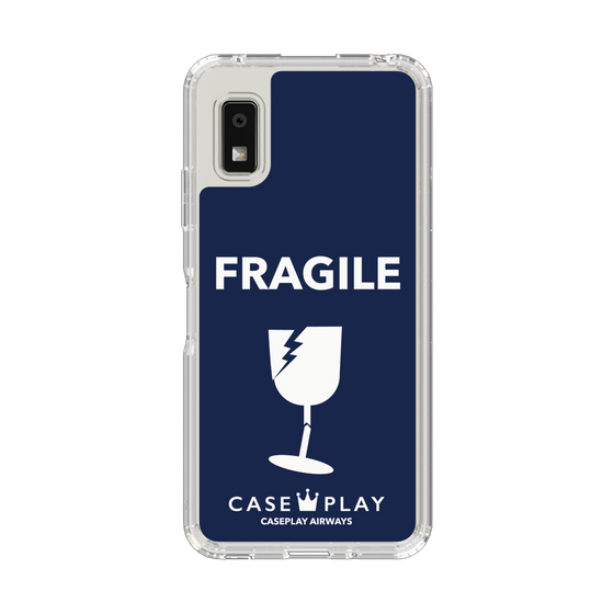 Slim Protection Case［ FRAGILE - Navy ］