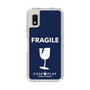 Slim Protection Case［ FRAGILE - Navy ］