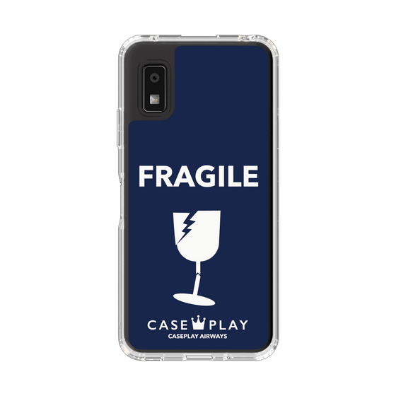 Slim Protection Case［ FRAGILE - Navy ］