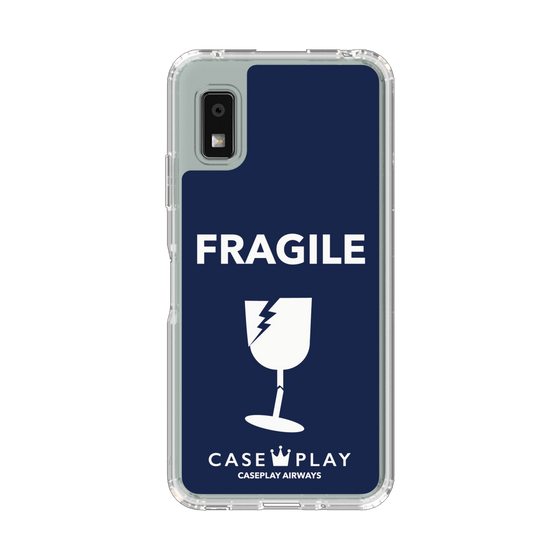 Slim Protection Case［ FRAGILE - Navy ］