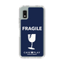 Slim Protection Case［ FRAGILE - Navy ］