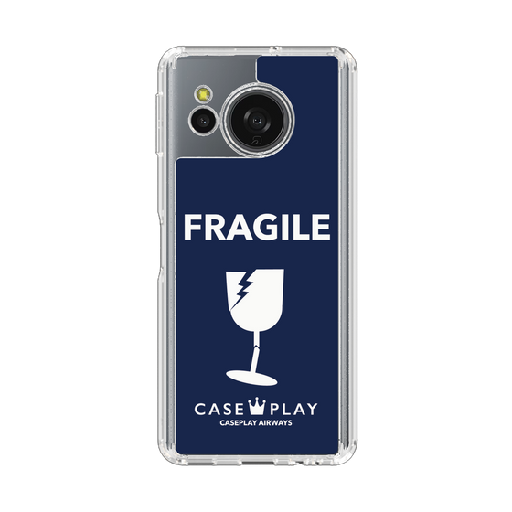 Slim Protection Case［ FRAGILE - Navy ］