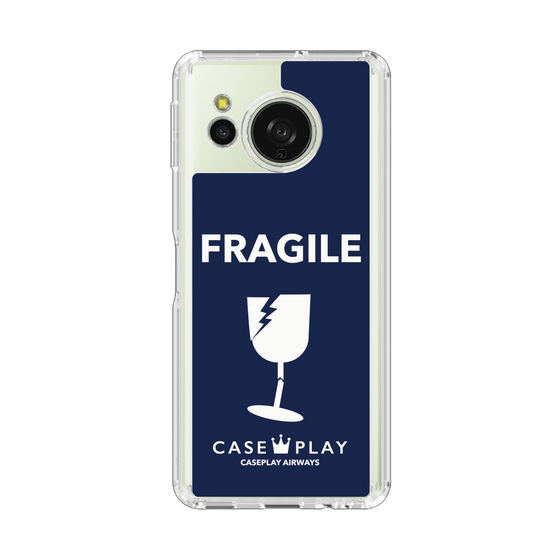 Slim Protection Case［ FRAGILE - Navy ］