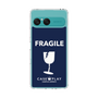 Slim Protection Case［ FRAGILE - Navy ］