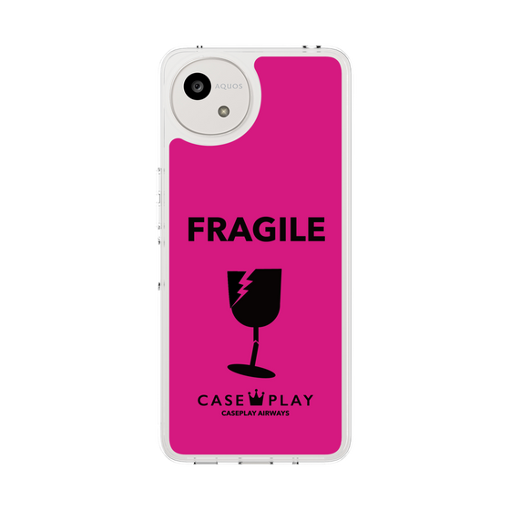 Slim Protection Case［ FRAGILE - Pink ］