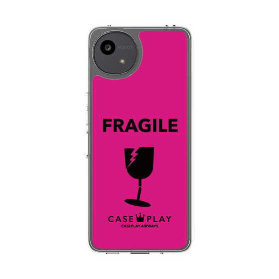 Slim Protection Case［ FRAGILE - Pink ］