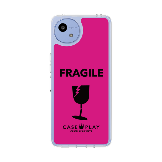 Slim Protection Case［ FRAGILE - Pink ］