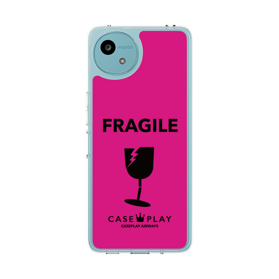 Slim Protection Case［ FRAGILE - Pink ］
