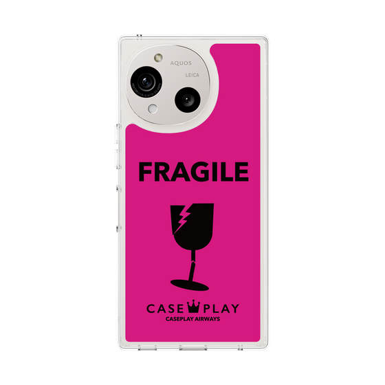 Slim Protection Case［ FRAGILE - Pink ］
