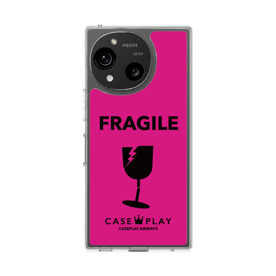 Slim Protection Case［ FRAGILE - Pink ］