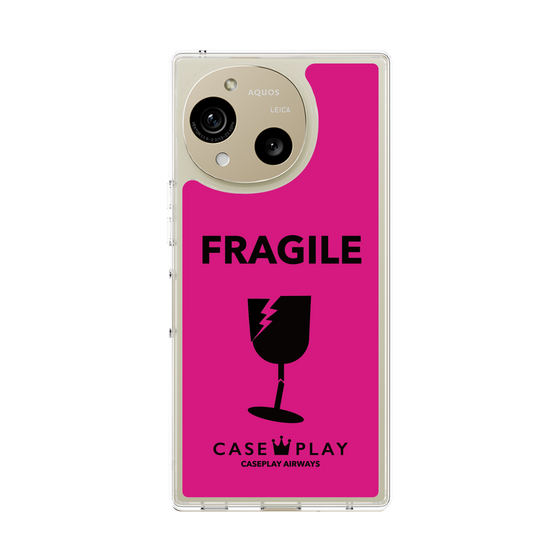 Slim Protection Case［ FRAGILE - Pink ］