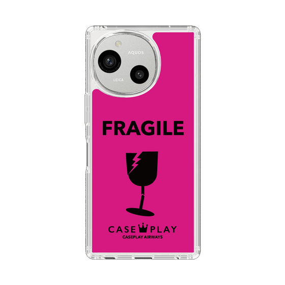 Slim Protection Case［ FRAGILE - Pink ］