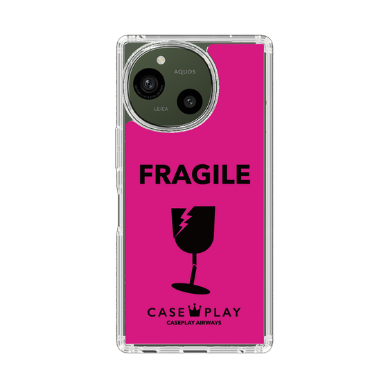 Slim Protection Case［ FRAGILE - Pink ］