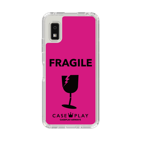 Slim Protection Case［ FRAGILE - Pink ］