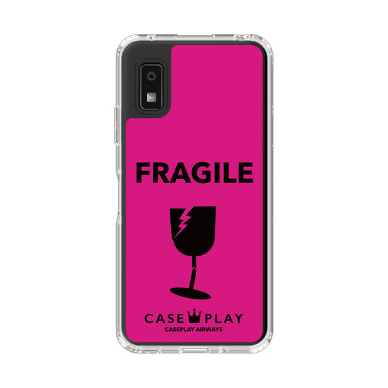 Slim Protection Case［ FRAGILE - Pink ］