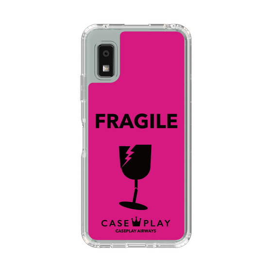 Slim Protection Case［ FRAGILE - Pink ］
