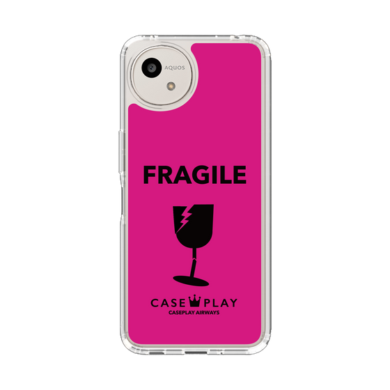 Slim Protection Case［ FRAGILE - Pink ］