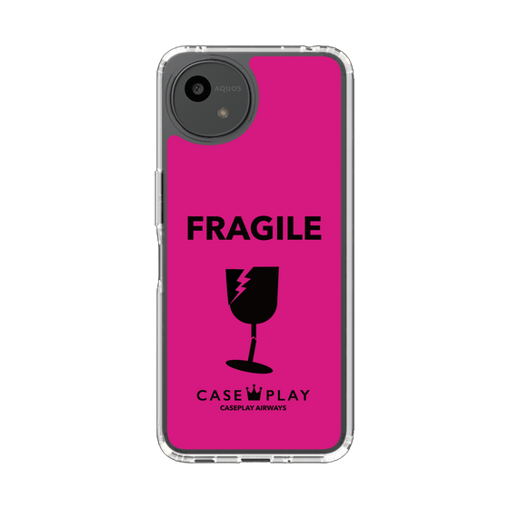 Slim Protection Case［ FRAGILE - Pink ］