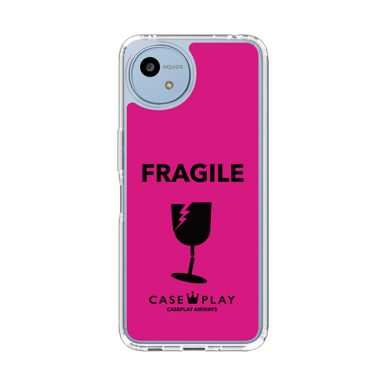 Slim Protection Case［ FRAGILE - Pink ］