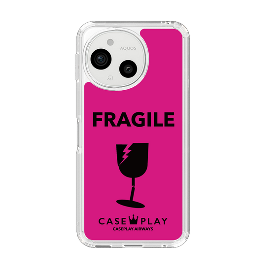 Slim Protection Case［ FRAGILE - Pink ］