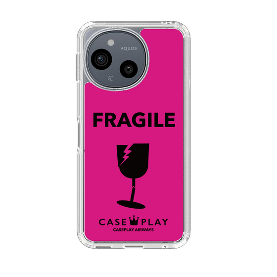 Slim Protection Case［ FRAGILE - Pink ］