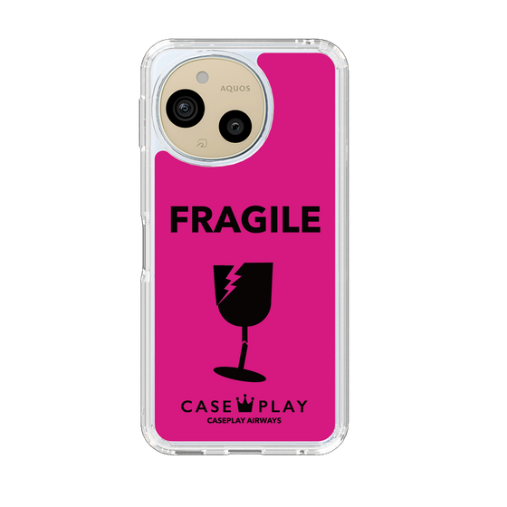 Slim Protection Case［ FRAGILE - Pink ］