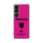 Slim Protection Case［ FRAGILE - Pink ］