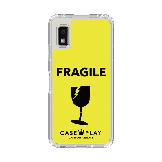Slim Protection Case［ FRAGILE - Yellow ］