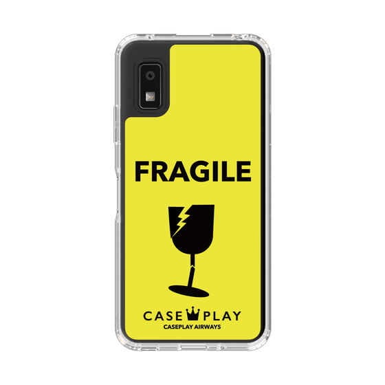 Slim Protection Case［ FRAGILE - Yellow ］