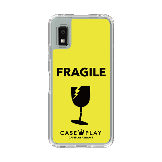 Slim Protection Case［ FRAGILE - Yellow ］