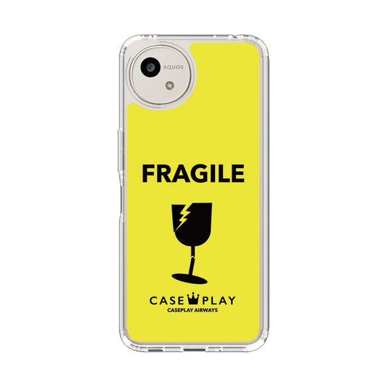 Slim Protection Case［ FRAGILE - Yellow ］