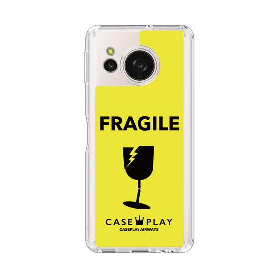 Slim Protection Case［ FRAGILE - Yellow ］