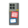 Slim Protection Case［ FRAGILE Stickers - Gray ］