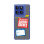 Slim Protection Case［ FRAGILE Stickers - Gray ］