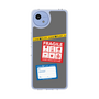 Slim Protection Case［ FRAGILE Stickers - Gray ］