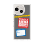 Slim Protection Case［ FRAGILE Stickers - Gray ］