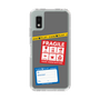 Slim Protection Case［ FRAGILE Stickers - Gray ］