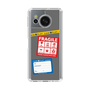 Slim Protection Case［ FRAGILE Stickers - Gray ］