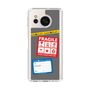 Slim Protection Case［ FRAGILE Stickers - Gray ］