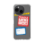 Slim Protection Case［ FRAGILE Stickers - Gray ］